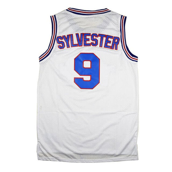 Sylvester the Cat #9 Space Jam Tune Squad Looney Tunes Jersey Jersey One