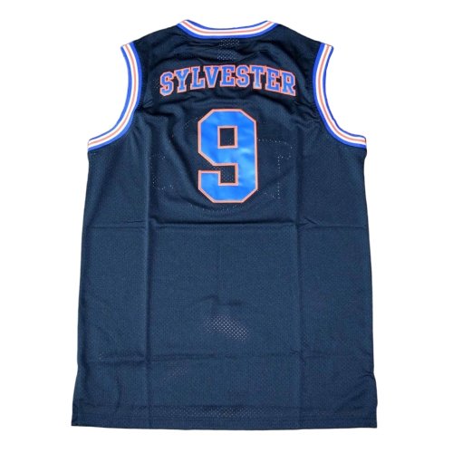 Sylvester the Cat #9 Space Jam Tune Squad Looney Tunes Jersey Jersey One