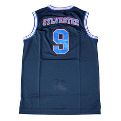 Sylvester the Cat #9 Space Jam Tune Squad Looney Tunes Jersey Jersey One