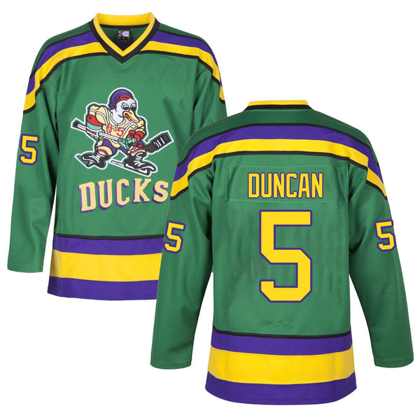 Tammy Duncan 5 Mighty Ducks Movie Ice Hockey Jersey JERSEY ONE
