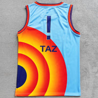 Taz ! Space Jam 2 Tune Squad Jersey Jersey One thumbnail