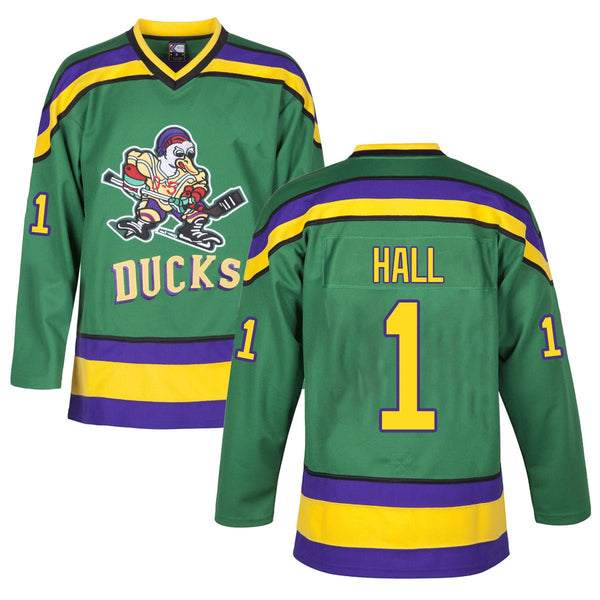 Terry Hall 1 Mighty Ducks Movie Ice Hockey Jersey Jersey One