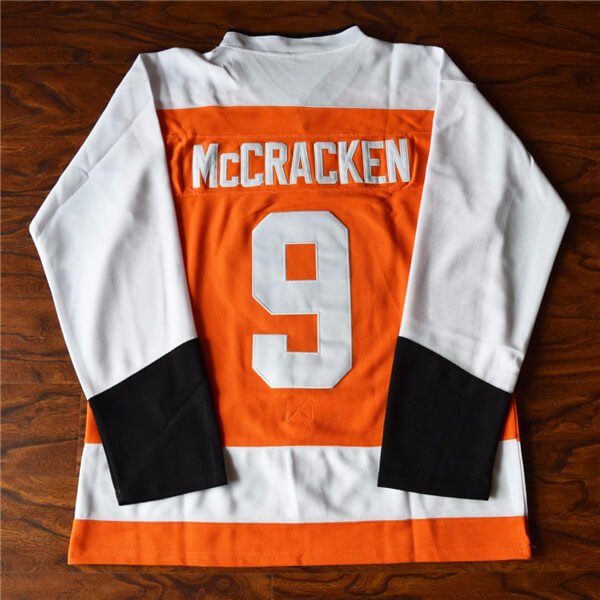 Tim 'Dr. Hook' McCracken 9 Slap Shot Syracuse Bulldogs Jersey