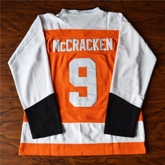 Tim 'Dr. Hook' McCracken #9 Slap Shot Syracuse Bulldogs Ice Hockey Jersey Jersey One