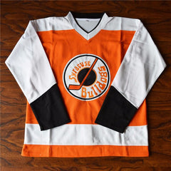 Tim 'Dr. Hook' McCracken #9 Slap Shot Syracuse Bulldogs Ice Hockey Jersey Jersey One