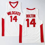 Troy Bolton 14 Wildcat High School Basketball Jersey Jersey One thumbnail