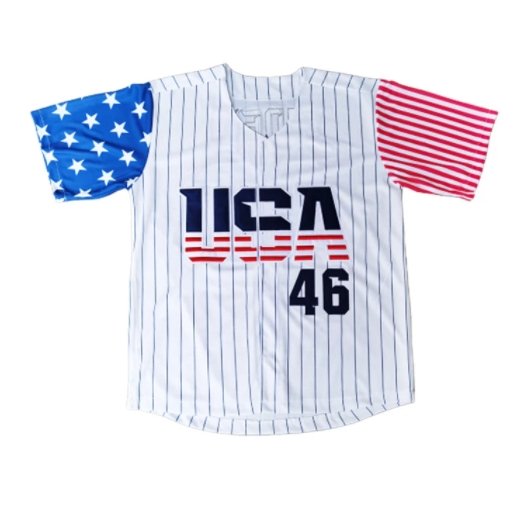 USA 46 Baseball Jersey Jersey One