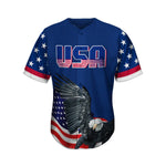 USA Hawk American 1 Baseball Jersey Jersey One thumbnail