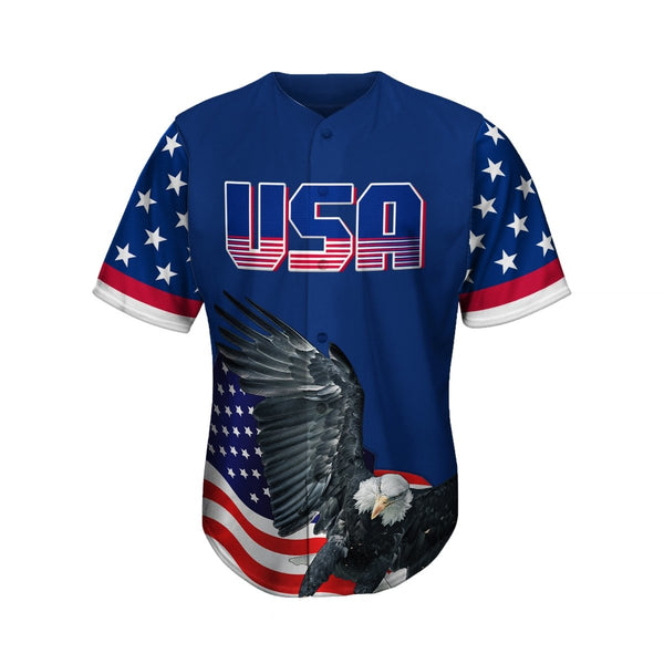 USA Hawk American 1 Baseball Jersey Jersey One