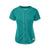 Women's Blank Teal And Silver Baseball Jersey Jersey One