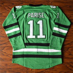 Zach Parise #11 Sioux Ice Hockey Jersey Jersey One